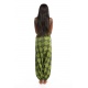 Combinaison sarwel femme psychedhelice kaki coton leger