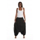 Sarouel femme homme printemps ete basic ethnic noir