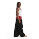 Pantalon sarouel elastique grande taille Khaita