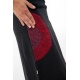Jupe longue psychedelic nepali dream noir rouge hiver