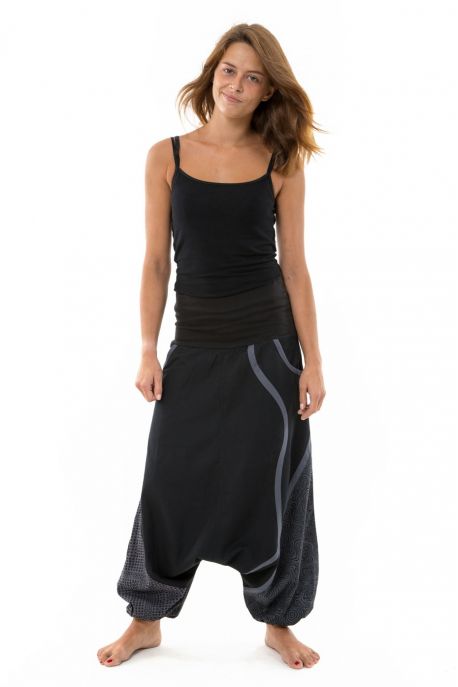 Sarouel femme balloon bandeau elastique maternite Deedee