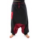 Sarouel aladin ethnic psychedelic noir rouge hiver