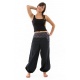 Pantalon ballon bouffant femme coton epais Lalleh