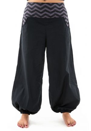 Pantalon ballon bouffant femme coton epais Lalleh