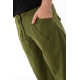 Pantalon hybride mixte vert kaki army uni