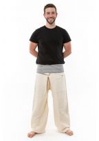 K1bis pantalon fisherman thai coton epais +10 couleurs