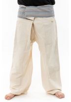 K1bis pantalon fisherman thai coton epais +10 couleurs