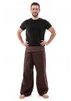 K1bis pantalon fisherman thai coton epais +10 couleurs