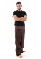 K1bis pantalon fisherman thai coton epais +10 couleurs