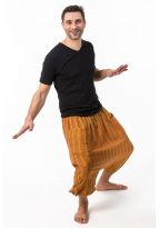 Pantacourt saroual grande taille baba cool Kquew