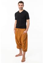 Pantacourt saroual grande taille baba cool Kquew