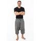 Pantacourt sarwel grande taille coton leger chine Kevah