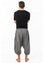 Pantacourt sarwel grande taille coton leger chine Kevah