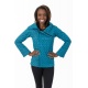 Veste grand col doublee polaire zip poches et poignets