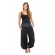 Pantalon bouffant balloon femme coton epais Lellah