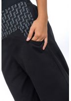 Pantalon bouffant balloon femme coton epais Lellah