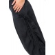 Pantalon fantasy aladin basic ethnic mixte coton epais noir