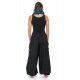 Pantalon fantasy aladin basic ethnic mixte coton epais noir