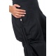 Pantalon fantasy aladin basic ethnic mixte coton epais noir