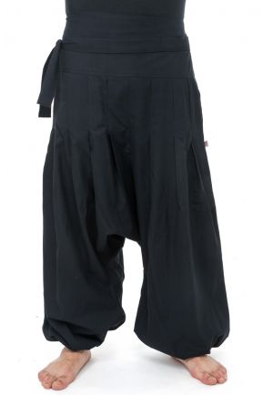 Pantalon basique zen Yuma noir