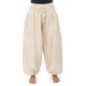 Pantalon elastique bouffant chanvre Kalinko