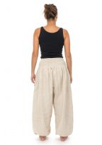Pantalon elastique bouffant chanvre Kalinko