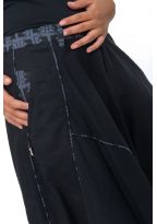 Sarouel homme ethnique noir kaki Nehuda