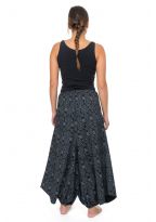Sarouel jupe pantacourt femme ceinture elastique Kolami 