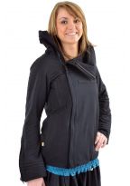Veste zip diago doublee polaire grand col et 3 petites b