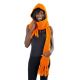 Capuche Echarpe moufle pure laine douce Le 3 en 1 