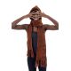Capuche Echarpe moufle pure laine douce Le 3 en 1 