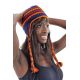 Bonnet pure laine douce du Nepal multicolore