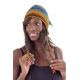 Bonnet pure laine douce du Nepal multicolore