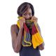 Echarpe pure laine douce multicolore