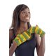 Gants 100% laine douce doublés polaire multicolores