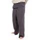 Pantalon Fisherman Thai marron