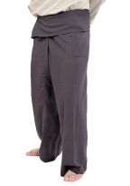 Pantalon Fisherman Thai marron
