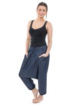 Pantacourt bermuda sarouel jean leger urban babacool mixte