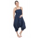 Combi sarouel urban ethnique denim blue jean soft et leger