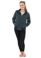 Blouson sweat avec zip reversible total print ou noir uni Zacka