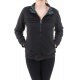 Blouson sweat avec zip reversible total print ou noir uni Zacka