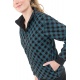 Blouson sweat avec zip reversible total print ou noir uni Zacka
