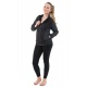 Blouson basique ethnique zip imprime geometric star noir gris