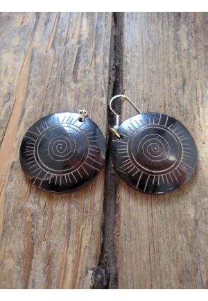 BO7038-Boucle-d-oreille-os-de-buffle-spirale-soleil