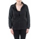 Blouson basique mixte interieur polaire imprime noir gris