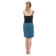 Jupe courte esprit tailleur neo lady ethnic chic
