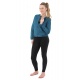 Veste blouson tailleur esprit neo teddy lady ethnic chic