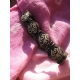 BR7021 bracelet os de buffle nepal symbol ohm meditation