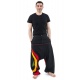 Sarouel grande taille homme arc en ciel tricolore reggae