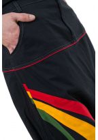 Sarouel grande taille homme arc en ciel tricolore reggae